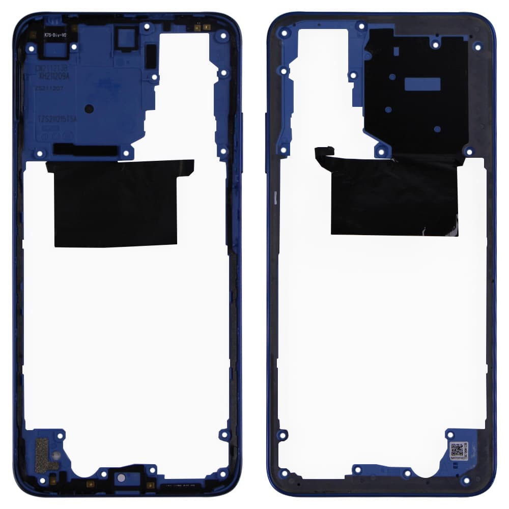 Middle part for Xiaomi Redmi Note 11 (blue) фото 1 Средняя часть корпуса для Xiaomi Redmi Note 11, цвет синий фото 1