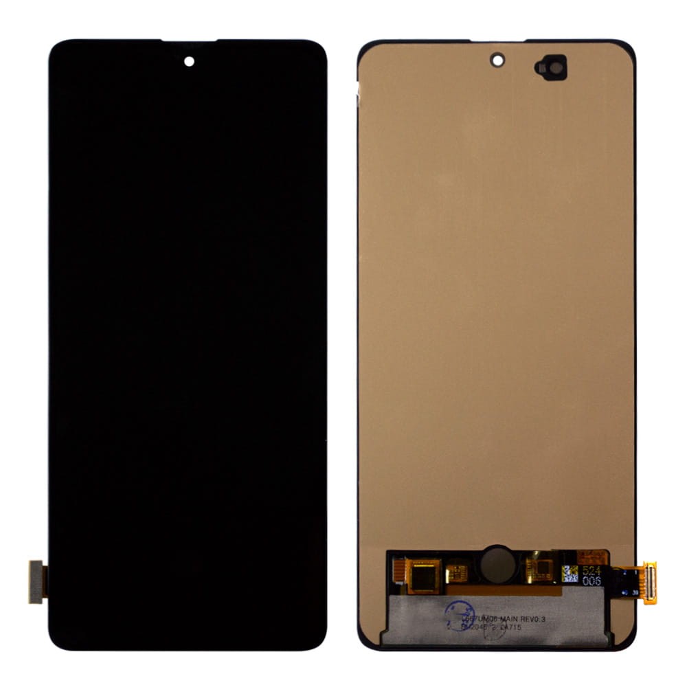 Дисплей для Samsung A715F/DS Galaxy A71 с тачскрином в сборе, цвет черный, OLED фото 1