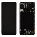 Дисплей для Samsung A715F/DS Galaxy A71 с тачскрином и рамкой в сборе, цвет черный, оригинал Китай миниатюра 1