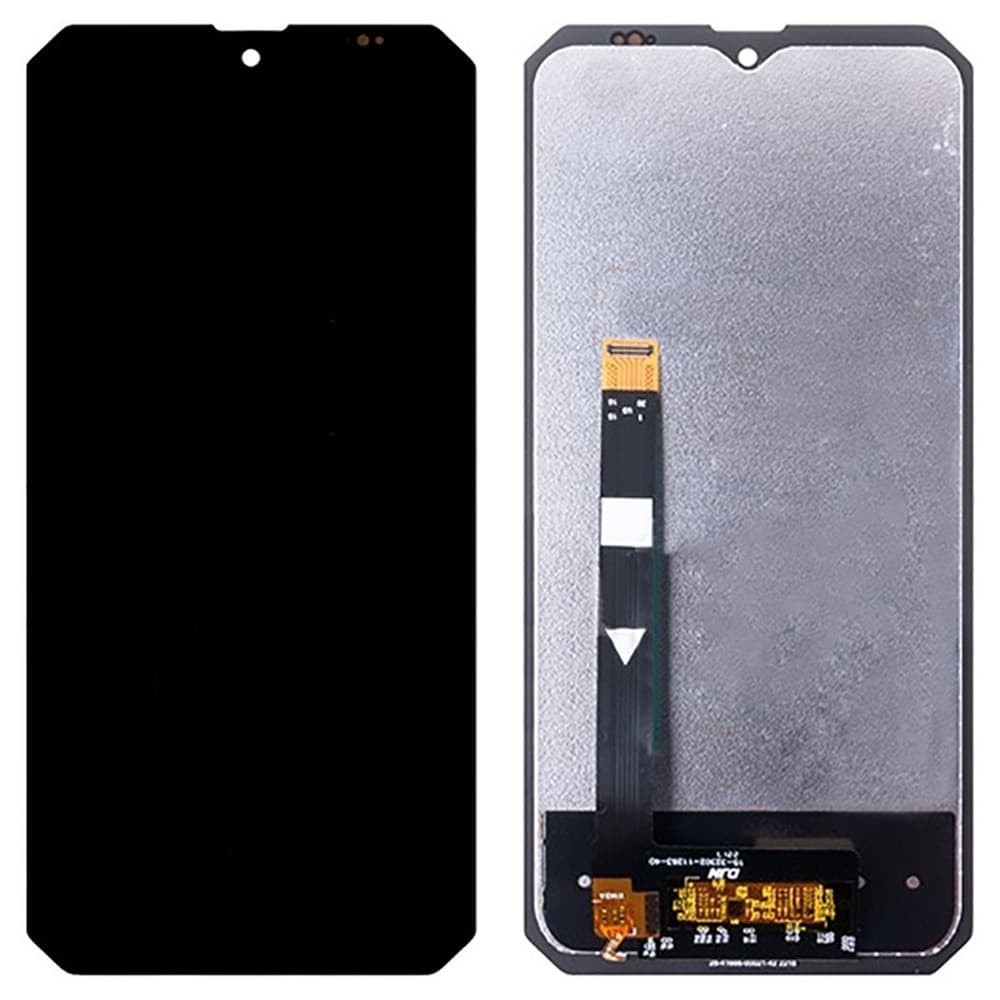 Дисплей для Blackview BV8800, с тачскрином в сборе, цвет черный фото 1