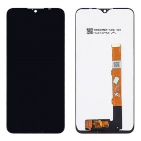 Дисплей для Alcatel 3L (5029Y), с тачскрином в сборе,  цвет черный, без рамки