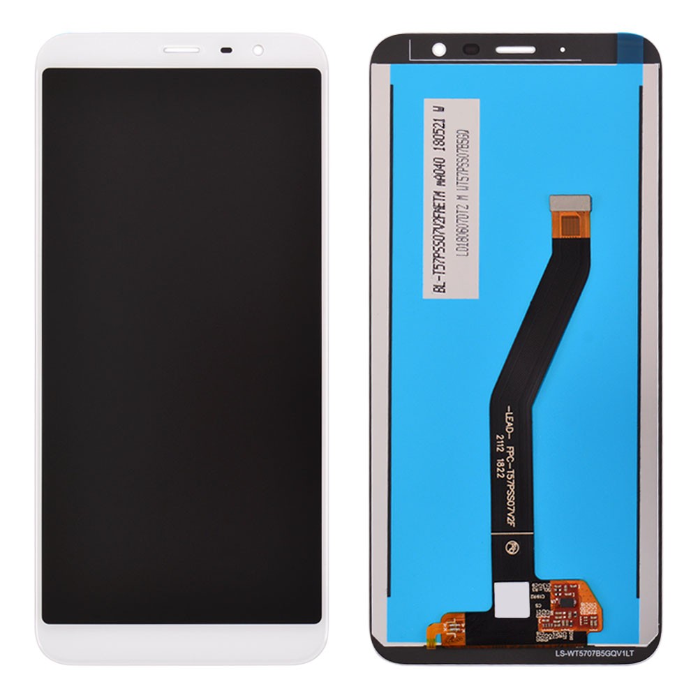 Дисплей для Meizu M6T с тачскрином в сборе, цвет белый, уценка фото 1