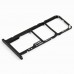 Держатель сим карты для Huawei Y5 2018, Y5 Prime 2018, Honor 7A, Honor 7s, Honor Play 7, цвет черный миниатюра 1