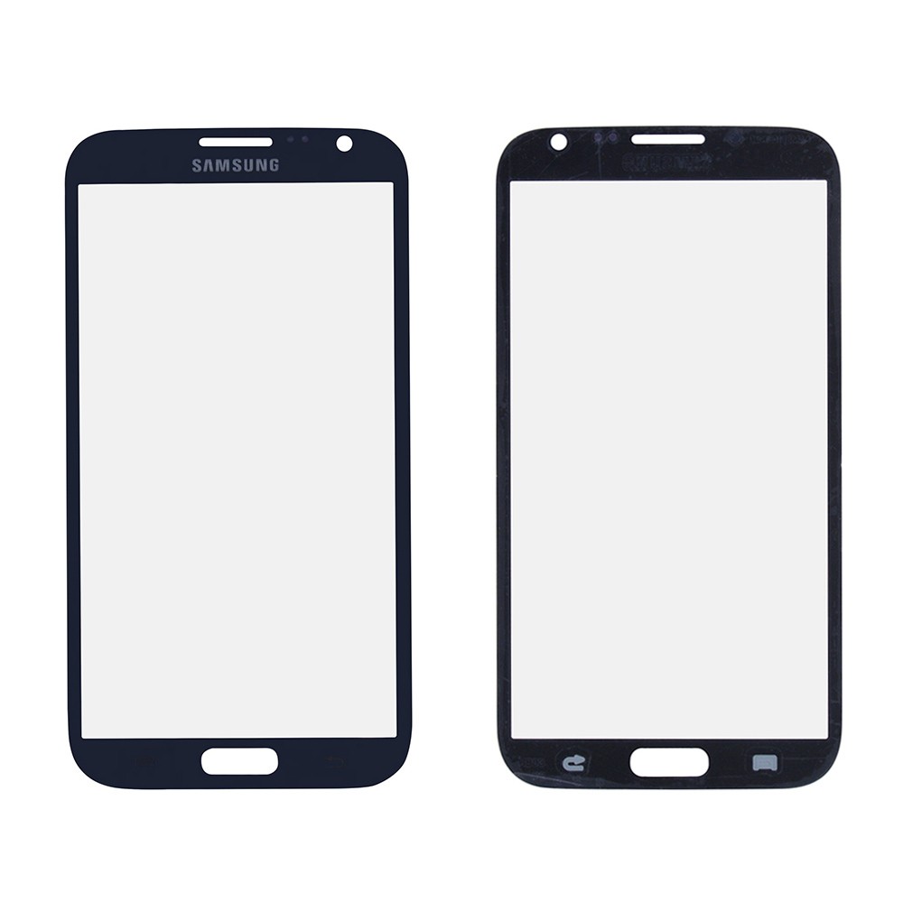 Стекло для Samsung N7100 Galaxy Note 2, цвет черный фото 1