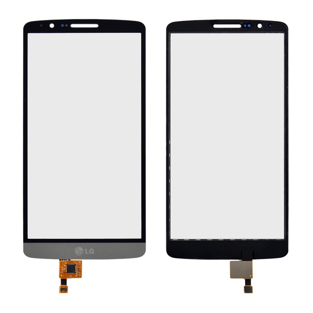 Тачскрин LG G3 D855, D858, D859, цвет серый фото 1