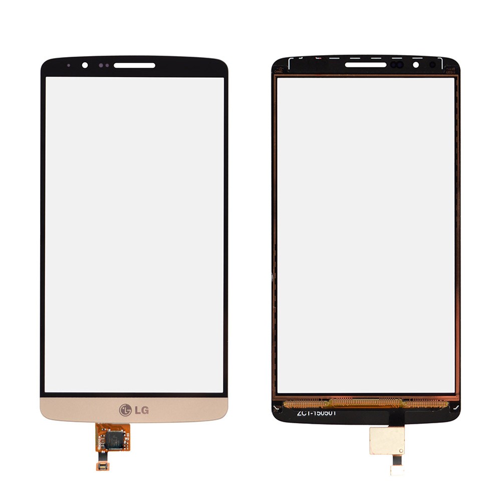 Тачскрин LG D855, D858, D859 (G3), цвет золотой, маленькая микросхема фото 1
