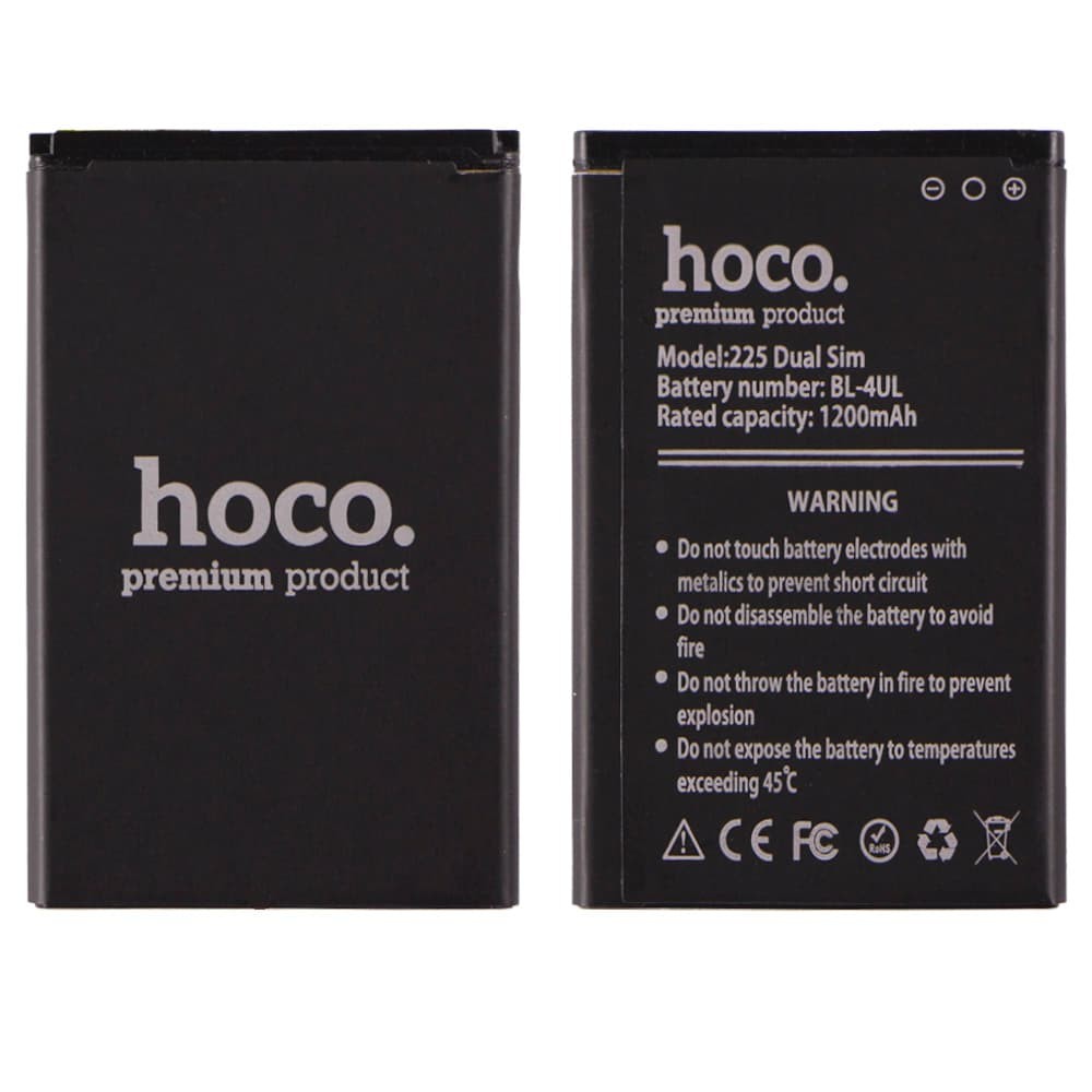 Аккумулятор BL-4UL для Nokia 225 Dual Sim, HOCO, 1200mAh фото 1