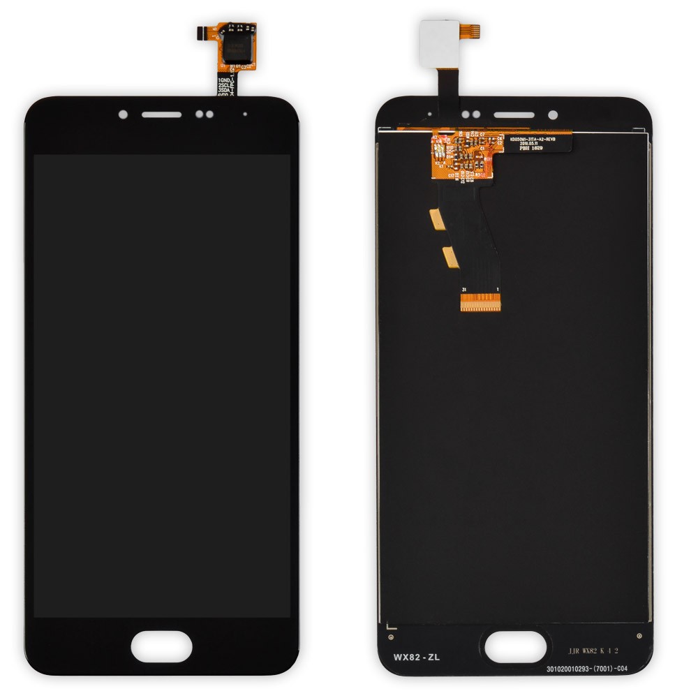 Дисплей Meizu M3 mini з тачскрином у зборі (M688H), колір чорний, уцінка фото 1