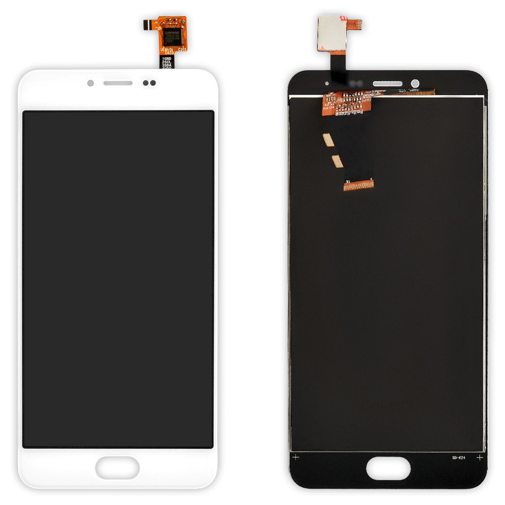 Знижена в ціні дисплей Meizu M3 mini з тачскрином в зборі, колір білий, уцінка фото 1