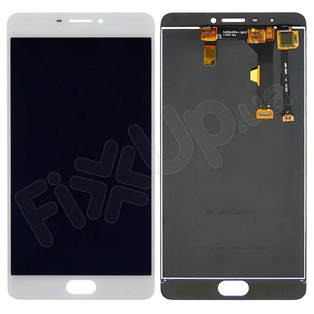 Дисплей Meizu M3 max с тачскрином в сборе, цвет белый фото 1