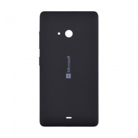 Задняя крышка для Microsoft (Nokia) 540 Lumia Dual Sim (RM-1140/RM-1141), китай,  цвет черный