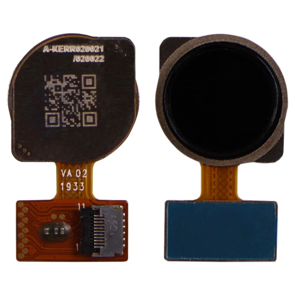 Шлейф для Xiaomi Redmi 8 зі сканером відбитка, колір чорний фото 1