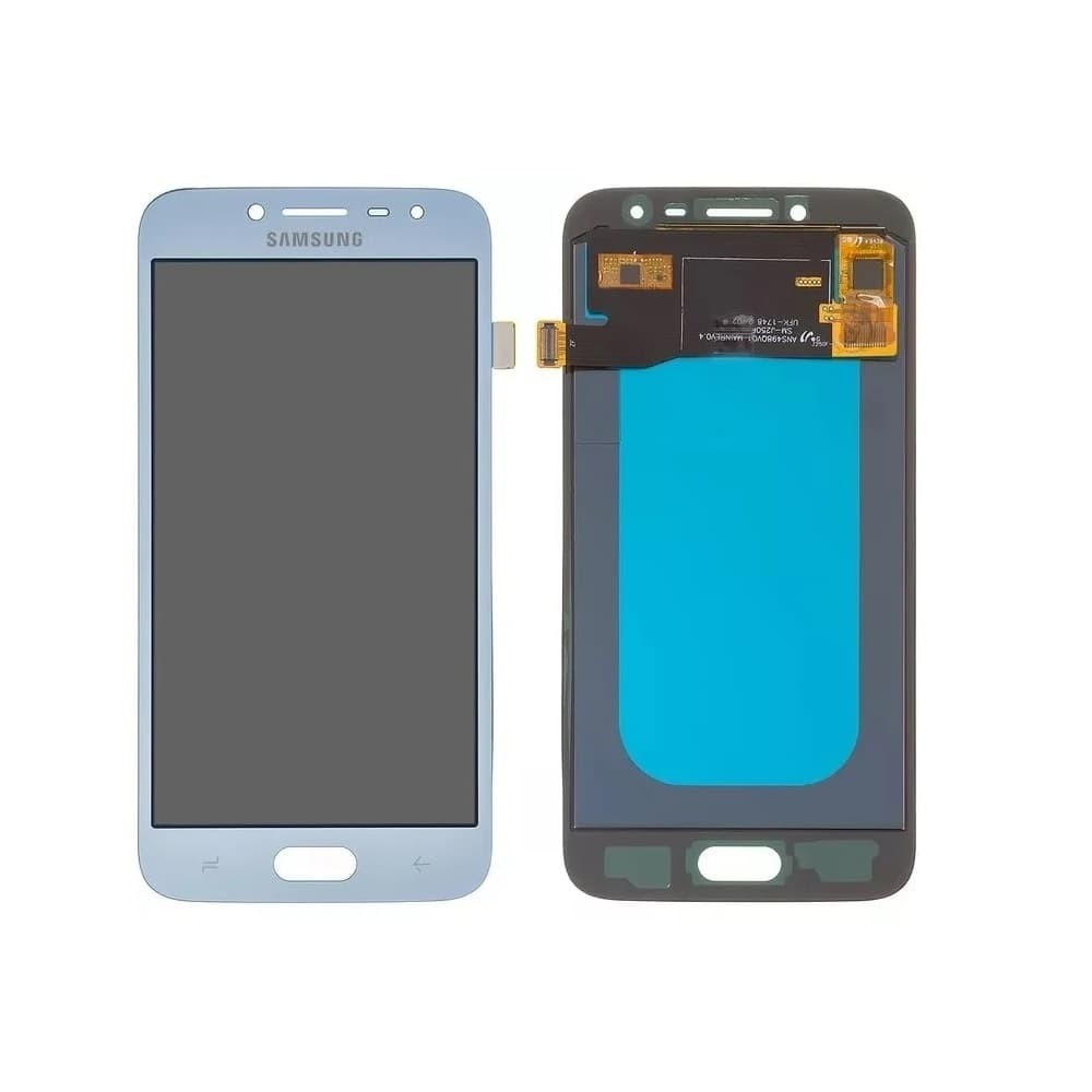 Дисплей для Samsung j250H/DS Galaxy J2 (2018) з тачскріном в зборі, колір синій, OLED фото 1