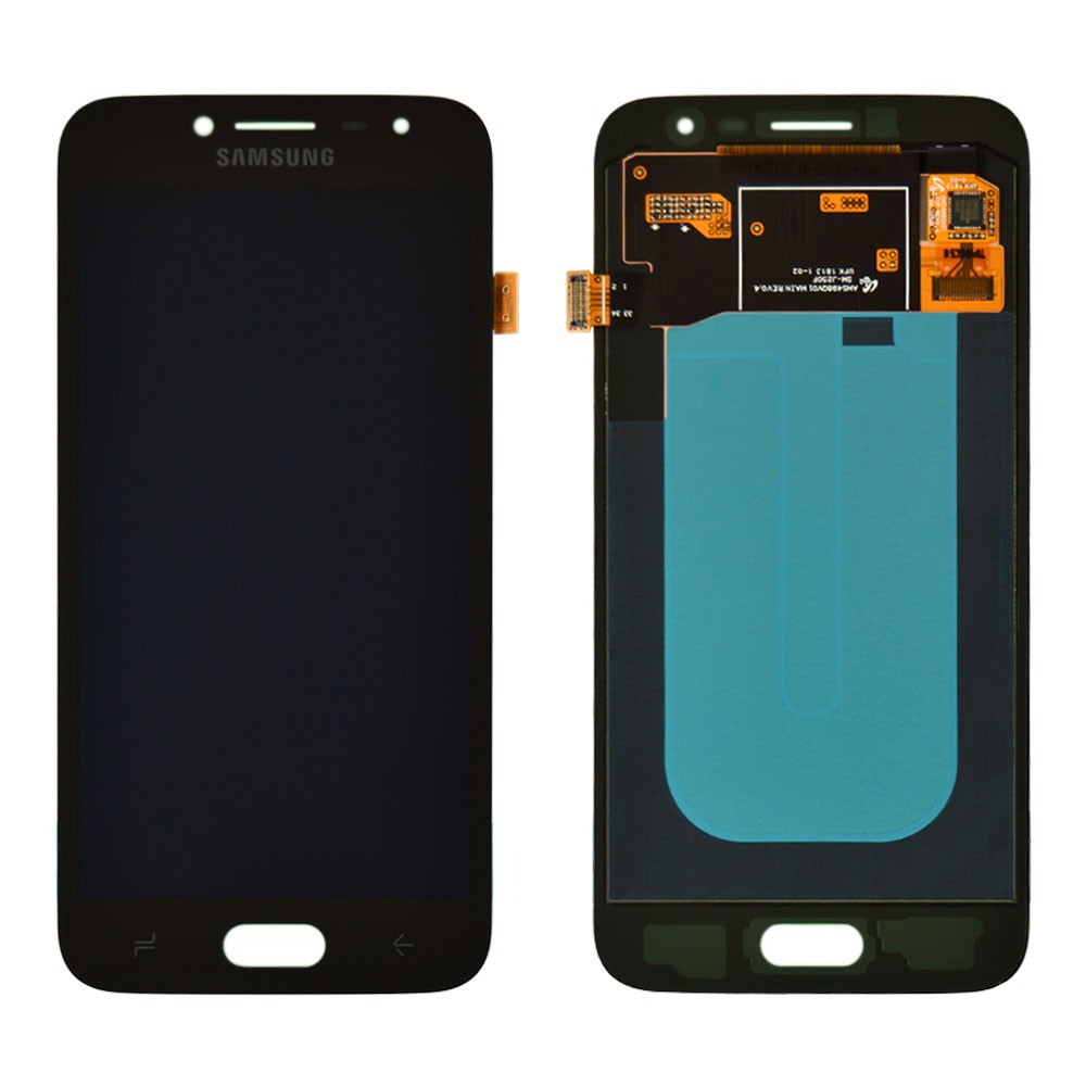 Дисплей для Samsung j250H/DS Galaxy J2 (2018) с тачскрином в сборе, цвет черный, сервисный оригинал фото 1