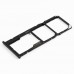 Держатель сим карты для Huawei Honor 7A Pro, Honor 7C, Huawei Y6 2018, Y6 Prime 2018, цвет черный миниатюра 1