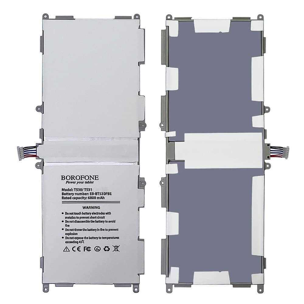 АКБ Samsung EB-BT530FBE T530/ T531 Borofone фото 1 Аккумулятор для Samsung Galaxy Tab 4 10.1 (T530, T531), Borofone, емкость 6800 мАч, напряжение 3,8 В фото 1