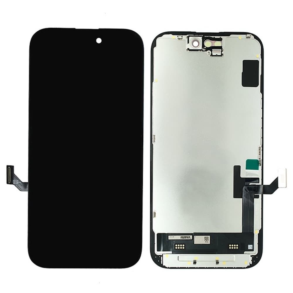 Дисплей для iPhone 15, з тачскріном в зборі, колір чорний, DD-OLED (без помилки) фото 1