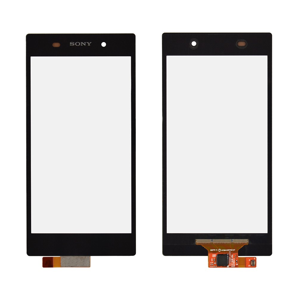 Touchscreen Sony C6902/C6903/C6906/C6943/L39h Xperia Z1 big ic (6mm) (black) фото 1 Тачскрин Sony Xperia Z1 C6902, C6903, C6906, C6943, колір чорний, велика мікросхема фото 1