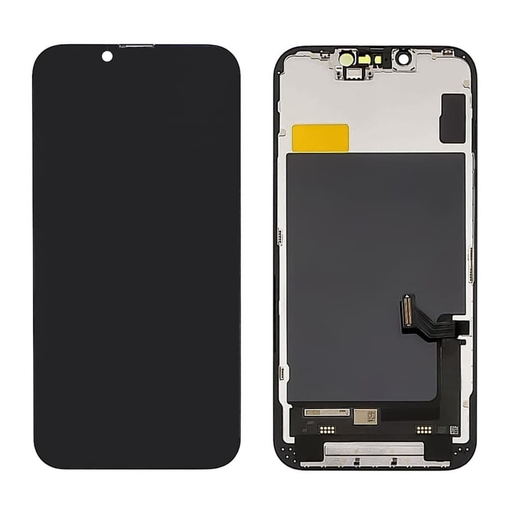 Дисплей для iPhone 14, с тачскрином в сборе, цвет черный, DD-OLED (без ошибки) фото 1