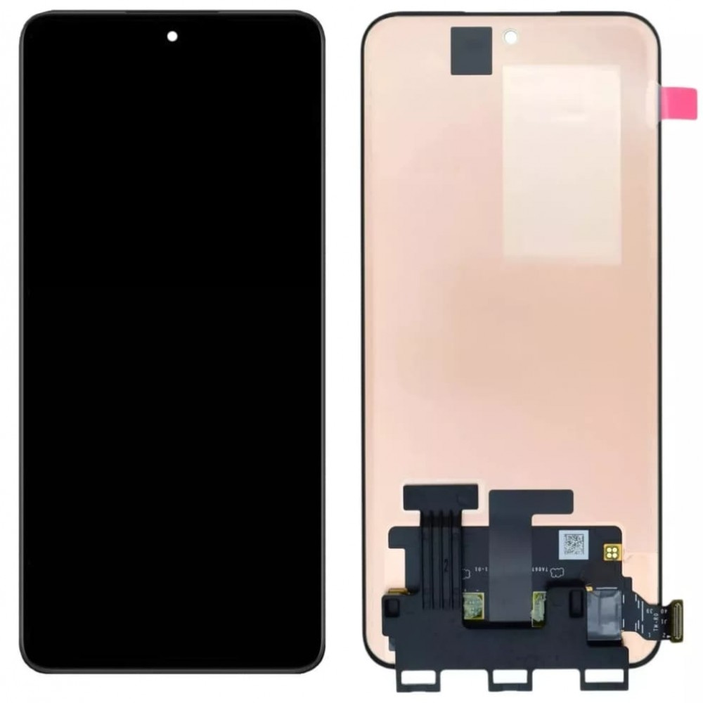 Дисплей для Oppo Reno 12, з тачскріном, чорний, OLED фото 1