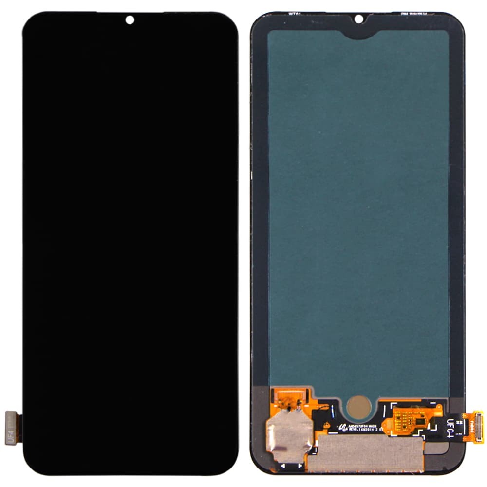 Дисплей для Xiaomi Mi10 Lite, Mi10 Lite Zoom, Mi10 Youth, с тачскрином в сборе, цвет черный, OLED фото 1