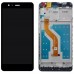 Дисплей для Huawei Y7, Y7 Prime 2017, Nova Lite Plus, Enjoy 7 Plus (TRT-LX1/TRT-L21/TRT-TL00/TRT-L53/TRT-L21A) с тачскрином и рамкой, черный миниатюра 1