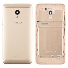 Задняя крышка для Meizu M5s, оригинал,  цвет золотой