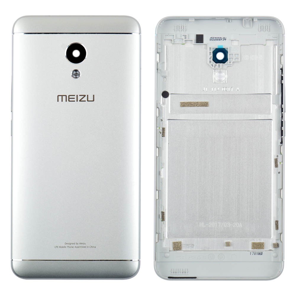 Задня кришка для Meizu M5s, колір silver фото 1