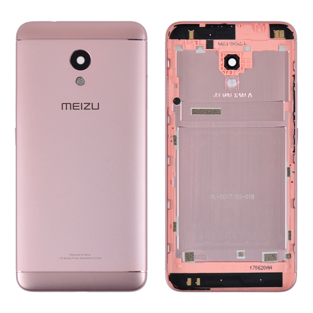 Задня кришка для Meizu M5S, колір рожевий, оригінал фото 1