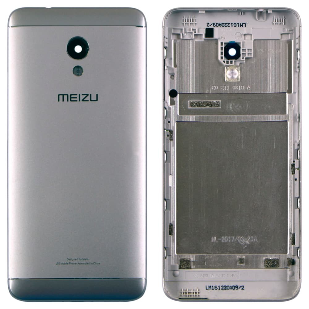 Задняя крышка для Meizu M5s, цвет серебро фото 1