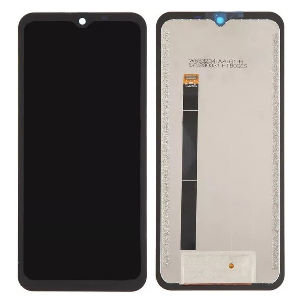 Дисплей для Hotwav W10 Pro (F653234VA), з тачскріном, чорний фото 1