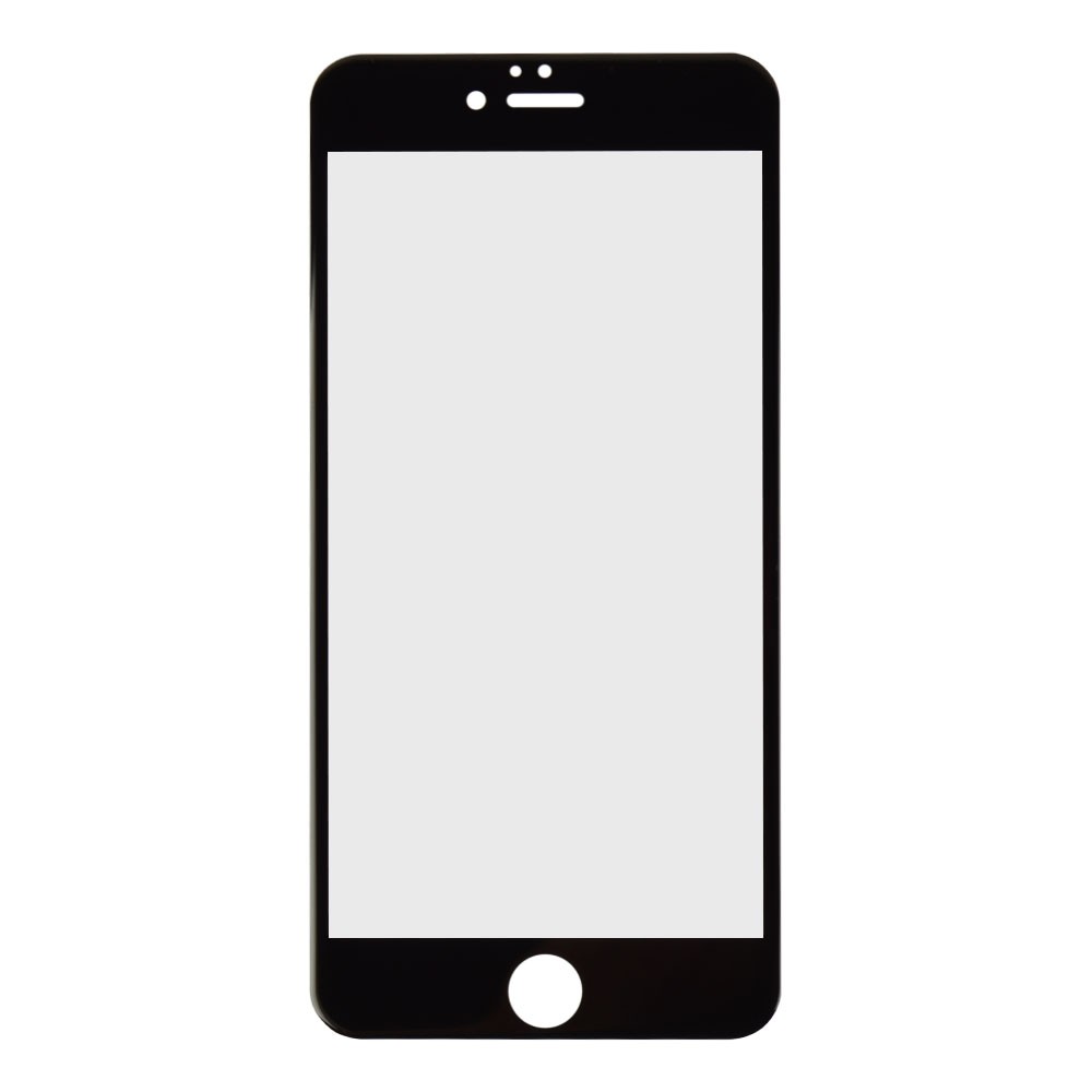 Захисне скло 6D для iPhone 6 Plus, 6S Plus, колір чорний фото 1
