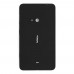 Задня кришка для Nokia 625 Lumia, колір чорний миниатюра 1