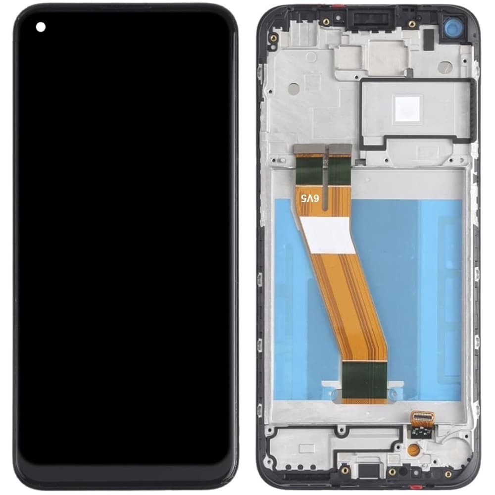 Дисплей для Nokia 3.4, Nokia 5.4 Dual Sim TA-1283 з тачскріном і рамкою, чорний фото 1