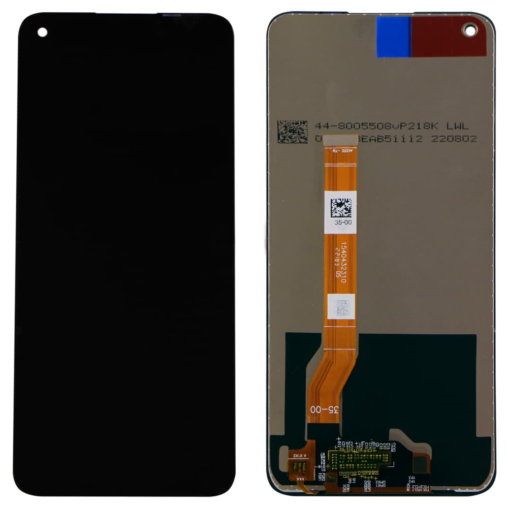 Дисплей для Oppo A96 4G CPH2333, с тачскрином в сборе, цвет черный, IPS, уценка фото 1
