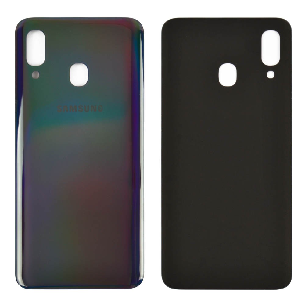 Back Cover Samsung A405 Galaxy A40 2019 (black) фото 1 Задняя крышка для Samsung A405 Galaxy A40 2019, цвет черный фото 1