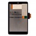Дисплей Asus ME370 Google Nexus 7 з тачскрином у зборі, колір чорний миниатюра 1