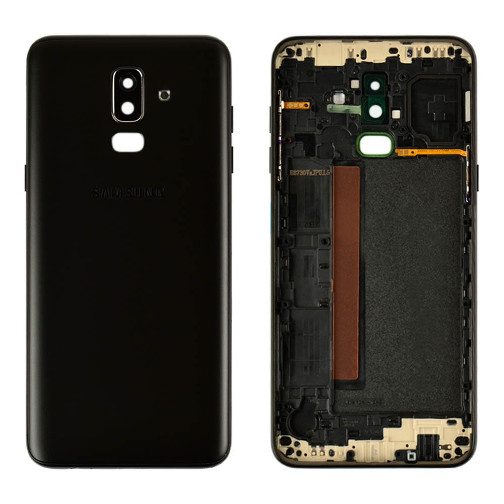 Задняя крышка для Samsung J810F Galaxy J8 (2018), цвет черный фото 1