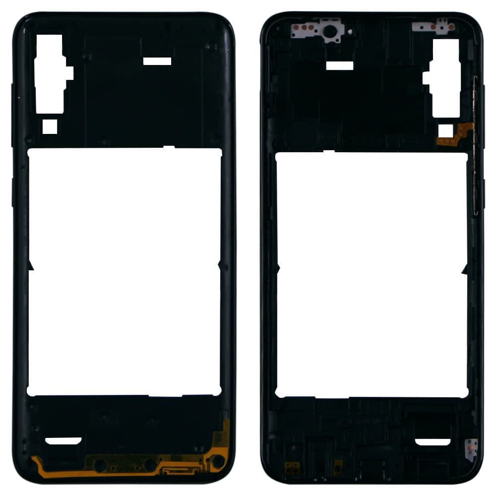 Рамка для Samsung A505 Galaxy A50 2019, колір чорний фото 1