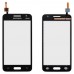Тачскрін Samsung G355H Galaxy Core 2 Duos, маленька мікросхема, колір чорний, rev. 0 миниатюра 1