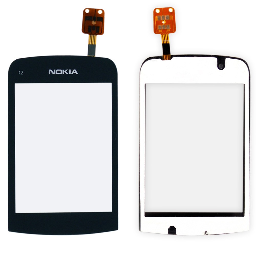 Тачскрин Nokia C2-06, C2-02, C2-03, С2-07, C2-08, цвет черный фото 1