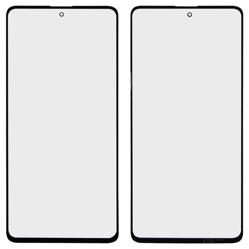 Скло корпусу для Samsung A515 Galaxy A51, колір чорний фото 1