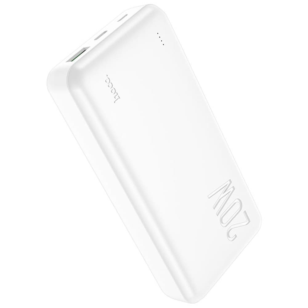 Повербанк HOCO J87A PD20W+QC3.0 20000 mAh, колір білий фото 1