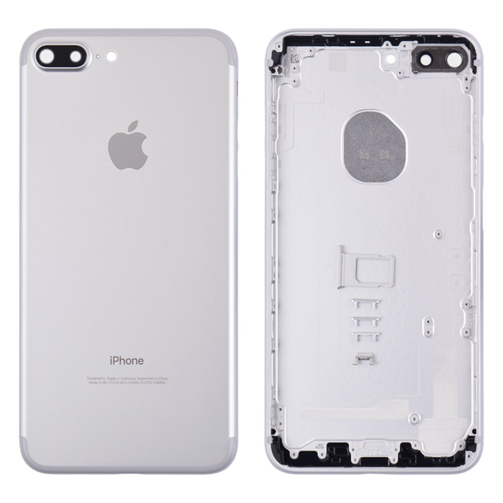 Корпус для iPhone 7 Plus (5.5), колір сріблястий, уцінка фото 1