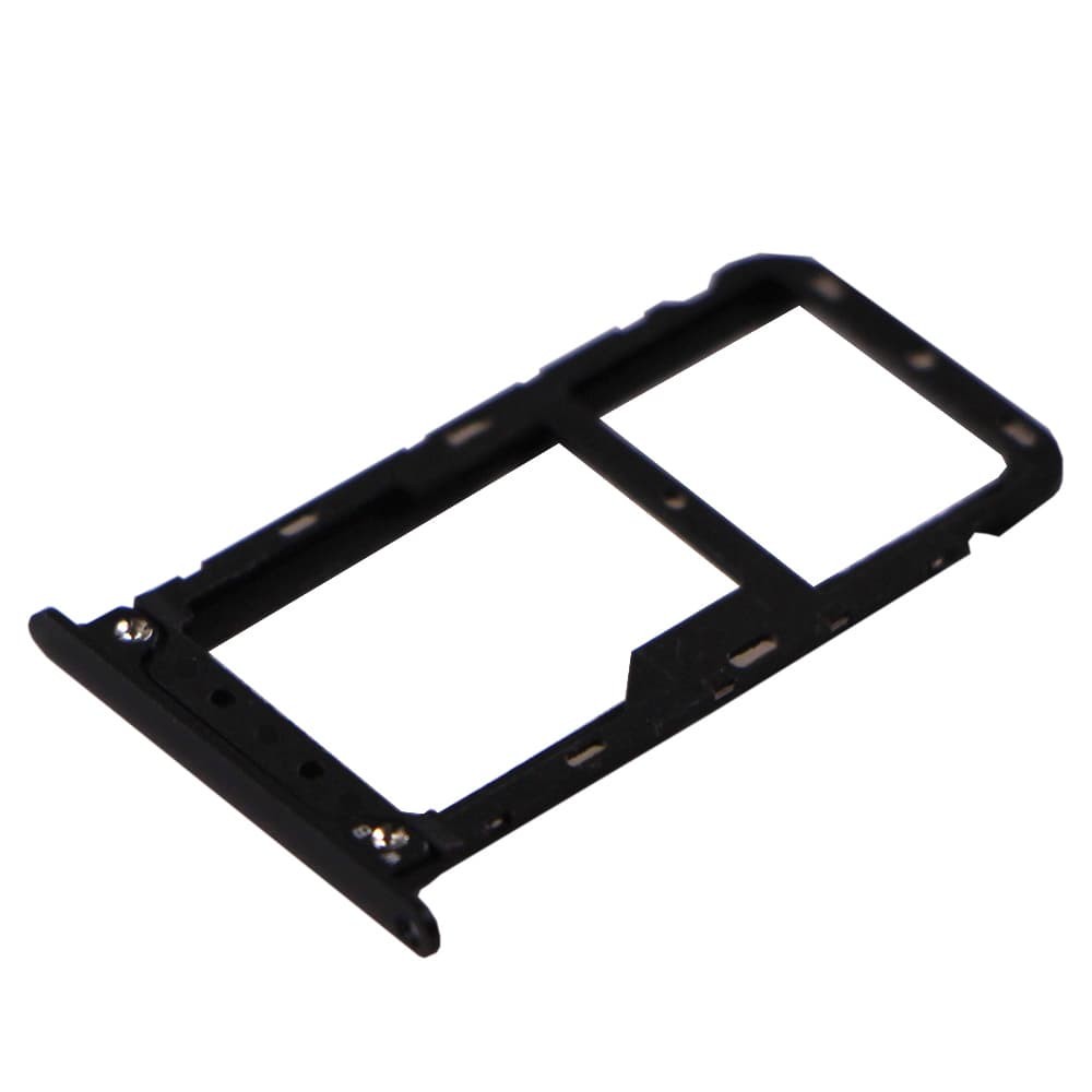 Держатель сим карты для Xiaomi Redmi 5 Plus, цвет черный фото 1