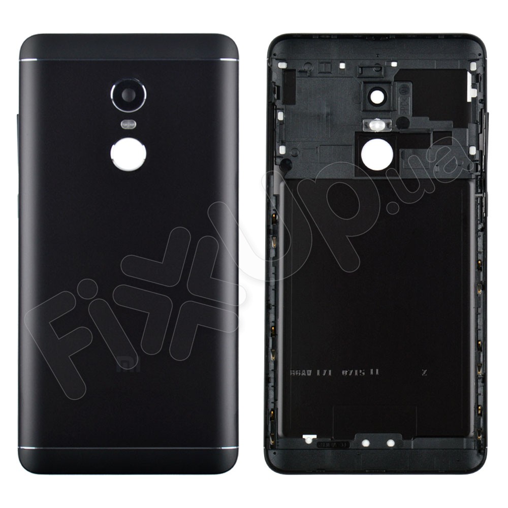 Задняя крышка Xiaomi Redmi NOTE 4, 4X Snapdragon 625, цвет черный фото 1