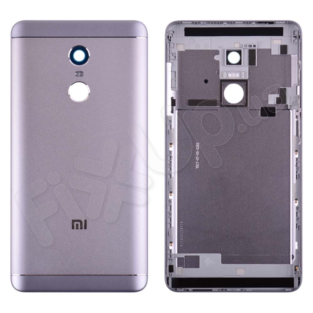 Задняя крышка Xiaomi Redmi Note 4/4X Snapdragon 625, цвет серый, уценка фото 1