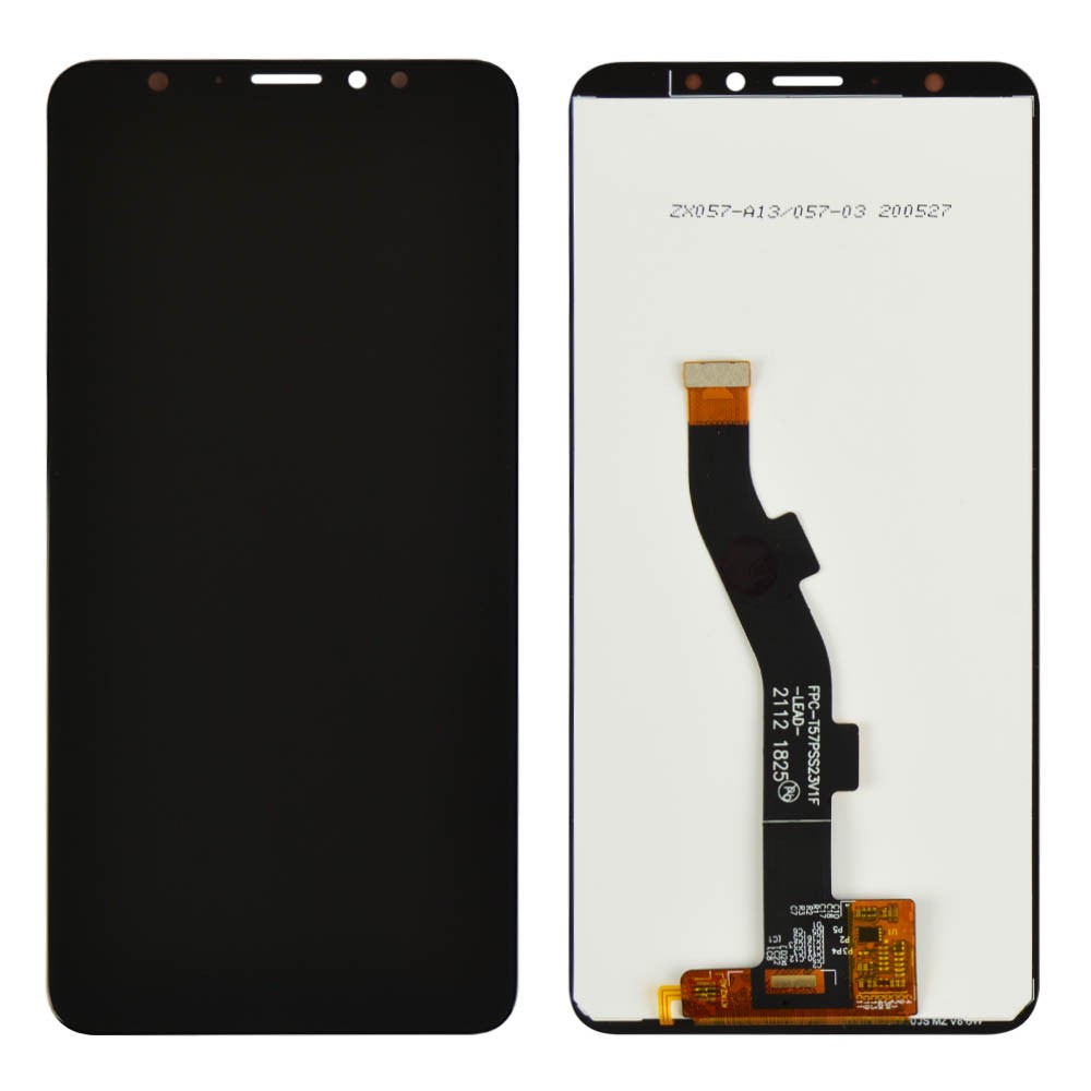 Дисплей для Meizu M8 Lite/V8 з тачскріном в зборі, колір чорний, уцінка фото 1