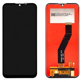 Дисплей для Motorola XT2053-1 Moto E6s с тачскрином в сборе, без рамки, китай,  цвет черный