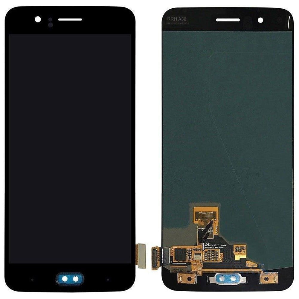 Дисплей для OnePlus 5 (A5000) з тачскрином у зборі, колір чорний фото 1